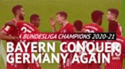Bundesliga champions 2020-21 - Bayern conquer Germany again