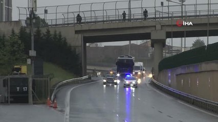 Beşiktaş stada ulaştı