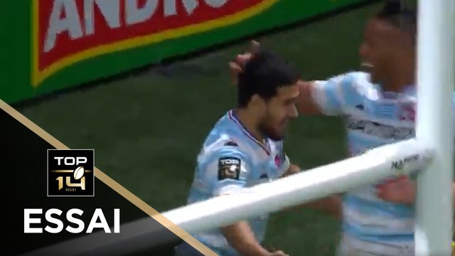 TOP 14 - Essai de Donovan TAOFIFENUA (R92) - Racing 92 - Clermont - J23 - Saison 2020/2021