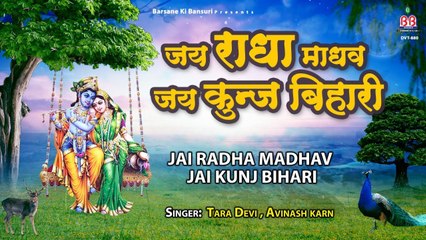 जय राधा माधव जय कुञ्ज बिहारी - Banke Bihari Bhajan - Avinash Karn & Tara Devi