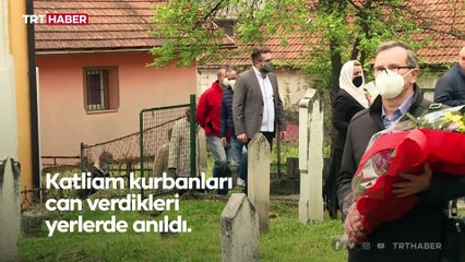 Srebrenitsa'da katliam kurbanları anılıyor