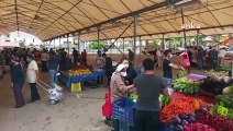 Mersin’de sem pazarına yoğun ilgi…