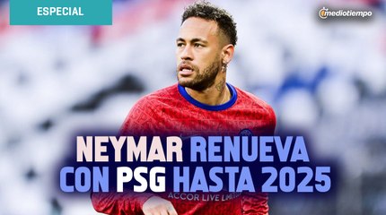 ¡Bombazo! Neymar renueva con PSG hasta 2025