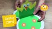 Cute And Easy To Make Easter Card Great Easter Craft For Kids!
