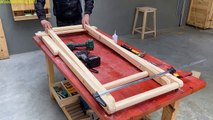 Most Profitable Woodworking Projects You Can Build // Build An Adjustable  Folding Swing Lounger Set