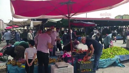 Kayseri semt pazarında isyan var…