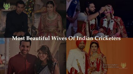 下载视频: Indian Cricketers Beautiful Wives: 15 Most Beautiful Wives Of Popular Indian Cricketers |