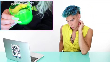 Pro Hairdresser Tries To Follow A Highlighter Hair Coloring Tutorial