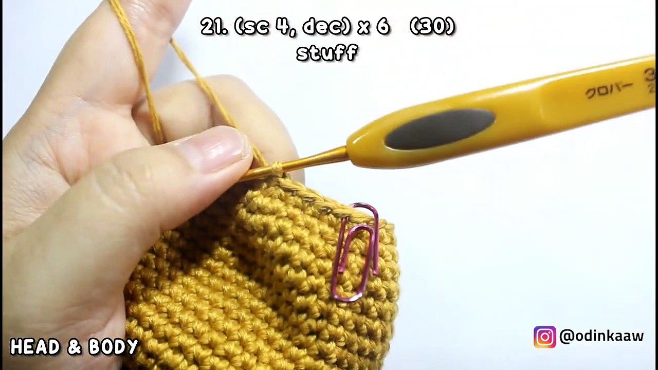 Owl  Part 1 | Head & Body, Ear Tufts, Beak | How To Crochet | Amigurumi Tutorial