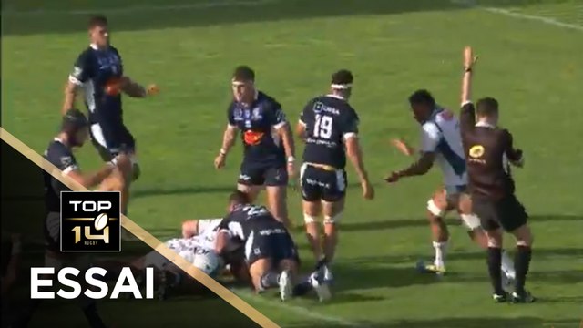 TOP 14 - Essai de Siegfried FISI'IHOI (SP) - Agen - Pau - J23 - Saison 2020/2021