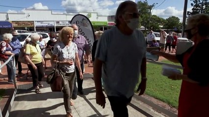 QLD man tackles social isolation with scones