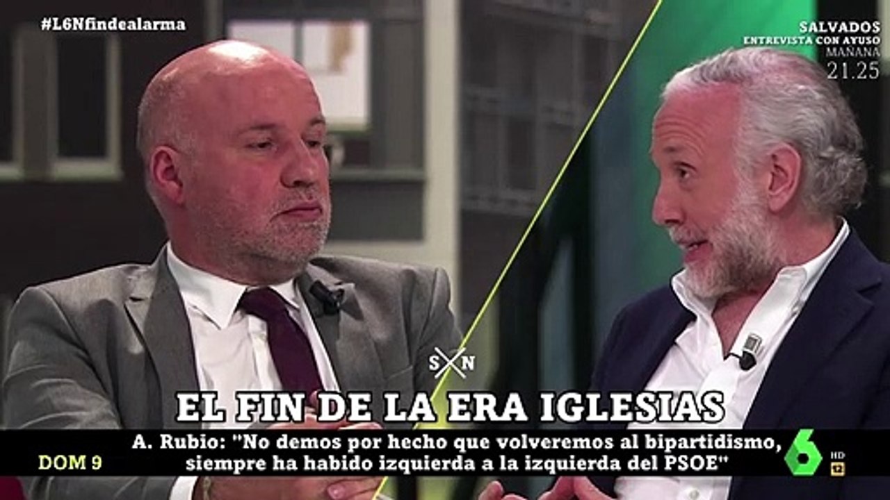 Eduardo Inda sobre la salida de la política de Pablo Iglesias