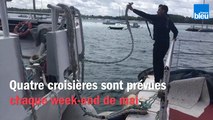 Le retour des croisières sur la Rance à La Richardais (Ille-et-Vilaine)