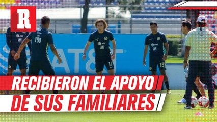 Jugadores de las Águilas recibieron la visita de sus familias previo a Liguilla