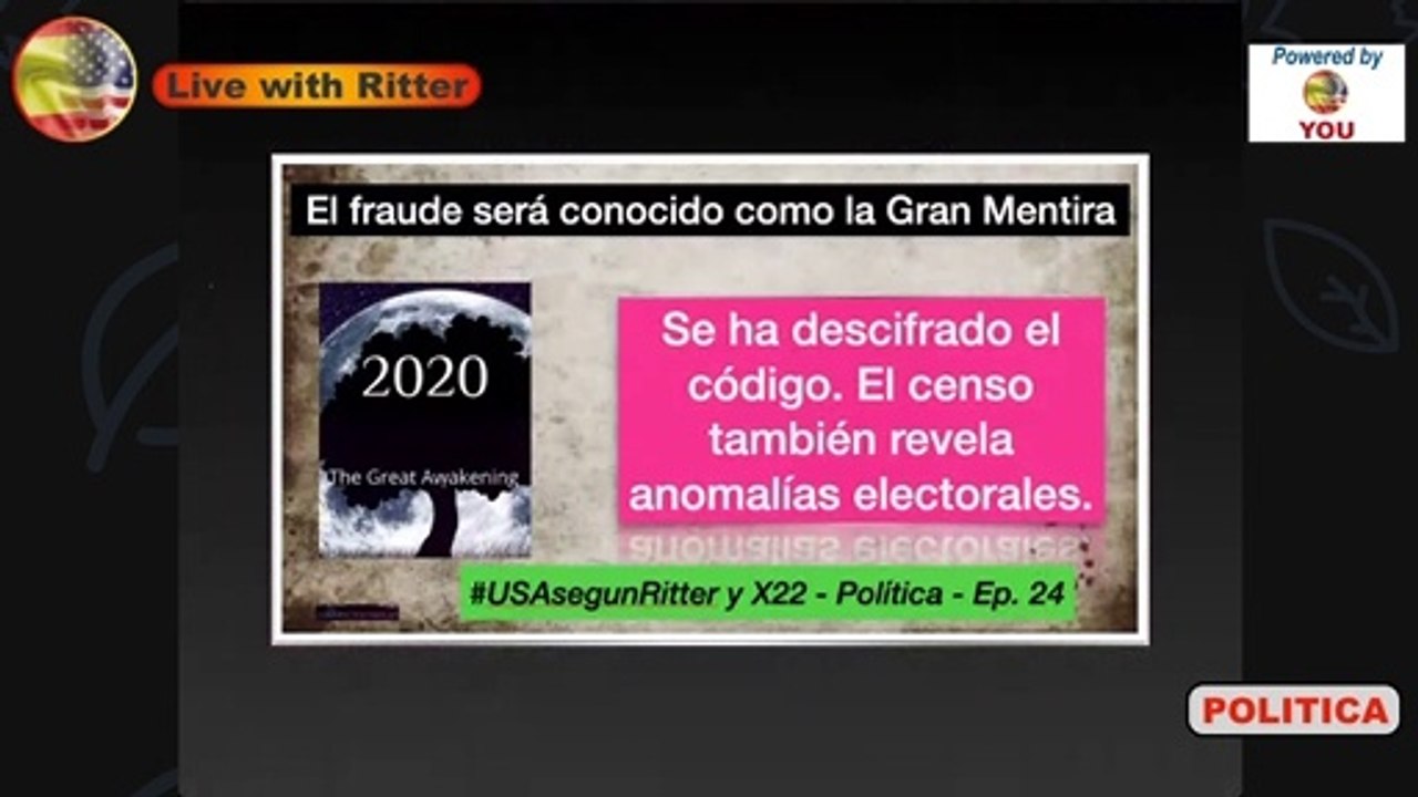 #USAsegunRitter y X22 - Política - Ep. 24