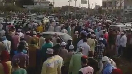 Corona protocols violated Kutch & Faridabad