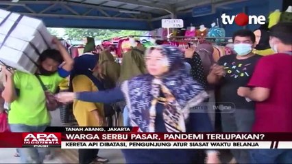Warga Serbu Pasar, Pandemi Terlupakan?