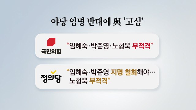 오늘 고위 당정청 회의...장관 후보 낙마자 나올까? / YTN
