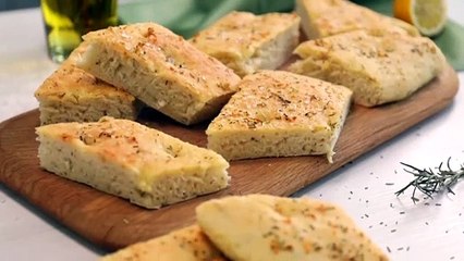 Foccacia s ružmarinom i timijanom