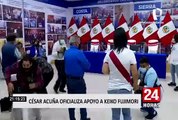 Segunda vuelta: César Acuña oficializa respaldo a Keiko Fujimori
