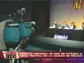 Poncho se integra a obra y habla de RBD - (ARV)