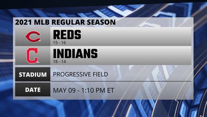 Reds @ Indians Game Preview for MAY 09 -  1:10 PM ET
