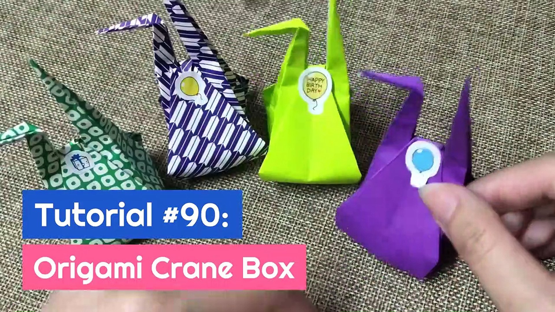 Tutorial How To Make Origami Crane Is It Just Me Or Is Something