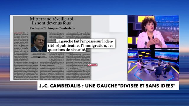 Jacqueline Eustache-Brinio : «Le problème de la gauche aujourd'hui, c'est qu'elle ne s'est pas remise en question sur les problèmes de société que nous vivons»