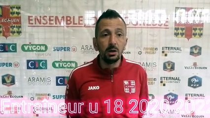 Le nouveau responsable des jeunes U14 U20