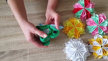 Origami Blume Falten/Origami Flower