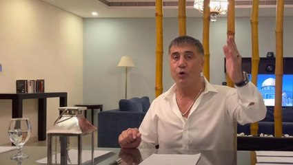 Sedat Peker'den yeni video: Dubai'deyim, her şeyi yapsanız da Türkiye'ye dönmeyeceğim