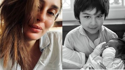 Kareena Kapoor Khan ने दिखाई Taimur Ali Khan के छोटे भाई की झलक | FilmiBeat