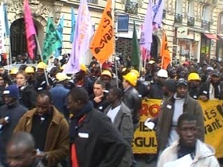 MANIFESTATION ANTICOLONIALE PARIS DENFER ROCHEREAU