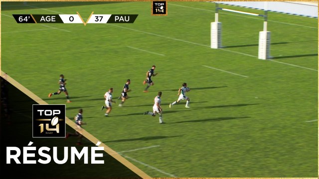 TOP 14 - Résumé SU Agen-Section Paloise: 7-47 - J23 - Saison 2020/2021