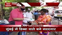 Dabbawale became the Saviour in Mumbai, distributing food to people