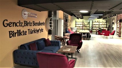 Kafe tarzı konsepti ile 'Stadyum Genç Ofis' gençlerin ilgisini çekecek