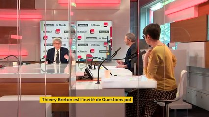 Thierry Breton, commissaire européen, chargé de la politique industrielle, du marché intérieur, du numérique, de la défense et de l'espace