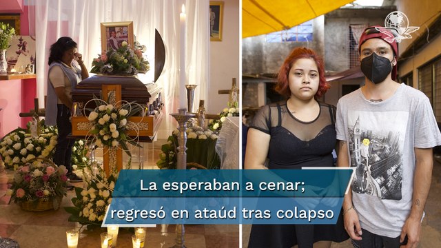 “Pudimos despedirnos en vida de mi mamá”: hijos de Araceli, la víctima 26 del Metro