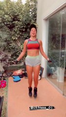 Fiorella Flores saltando la cuerda - reel