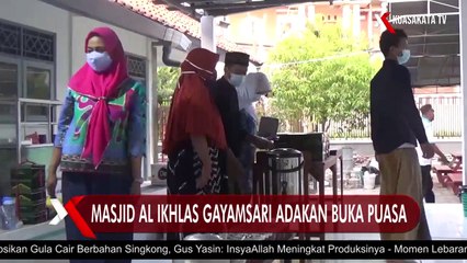 Masjid Al Ikhlas Gayamsari Adakan Buka Puasa Setiap Bulan Ramadhan