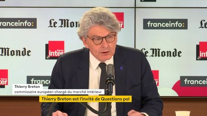 Thierry Breton : "on a tous décidés d'avoir notre destin sanitaire en commun"