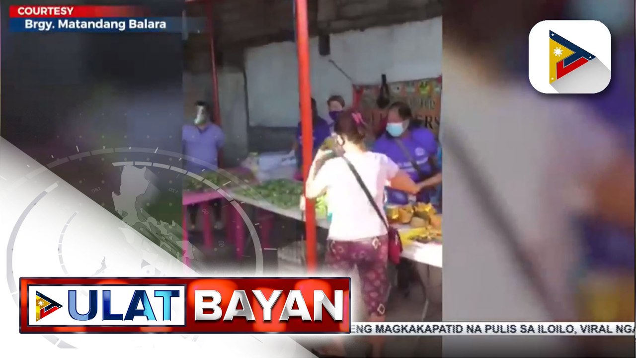 Pagdiriwang ng Mother's Day sa Matandang Balara, Quezon City, idinaan sa community pantry
