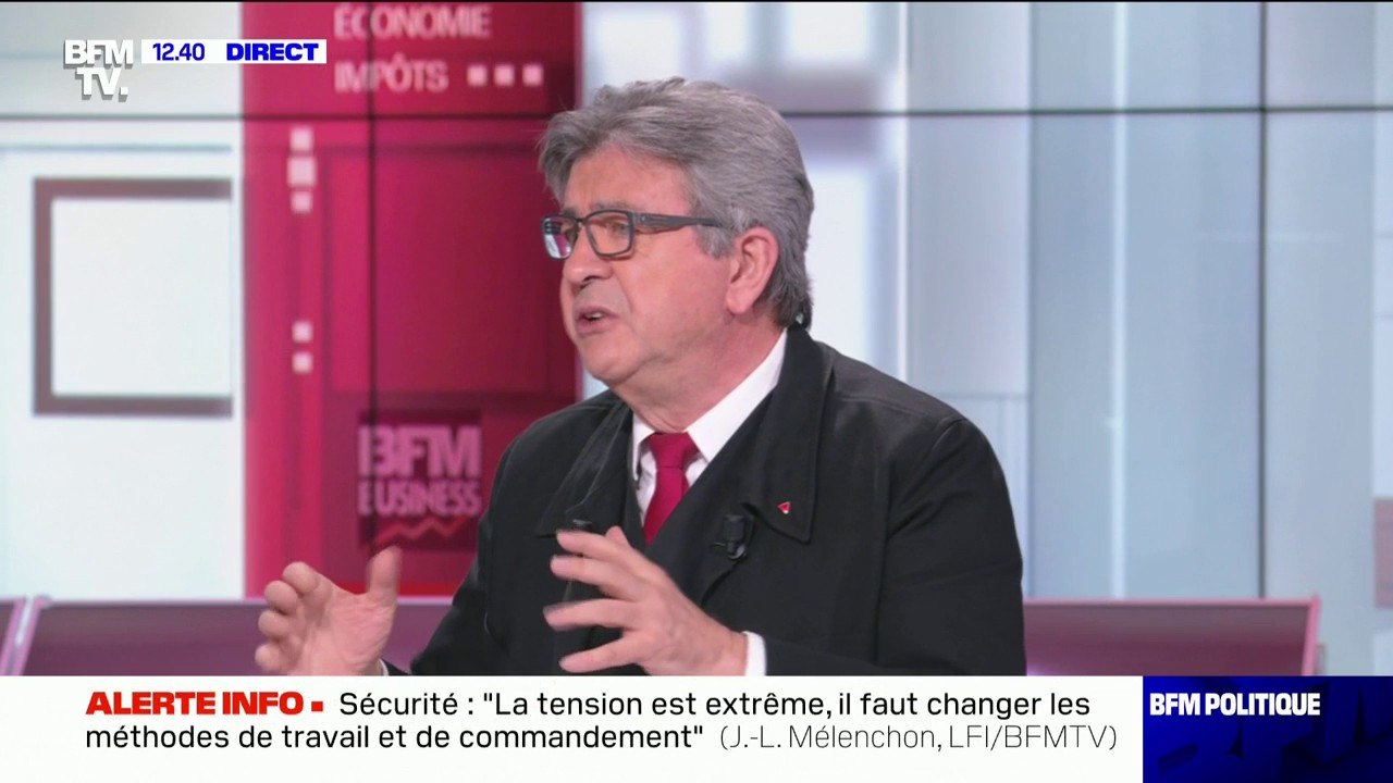 Gestion de l'eau: Jean-Luc Mélenchon propose une réorganisation des régions françaises "pour les faire correspondre aux bassins versants"
