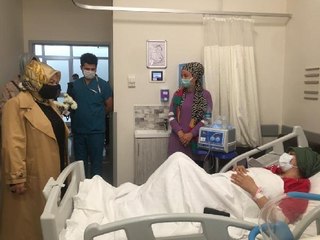 SANCAKTEPE'DE YENİ DOĞUM YAPAN ANNELERE SÜRPRİZ ZİYARET