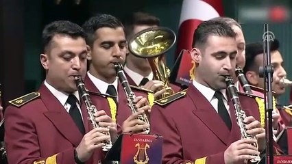 Jandarma'dan Cumhurbaşkanı Erdoğan'a sürpriz karşılama