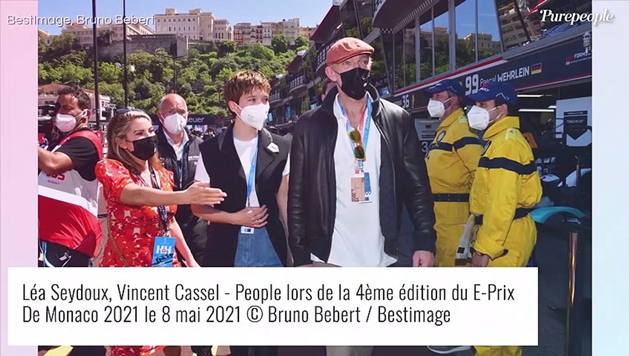 Léa Seydoux et Vincent Cassel copains complices avec Iris Mittenaere : le trio s'illustre à Monaco