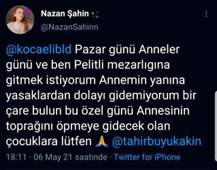 "Annemin mezarını öpmek istiyorum çare bulun" mesajı ile ekipler seferber oldu