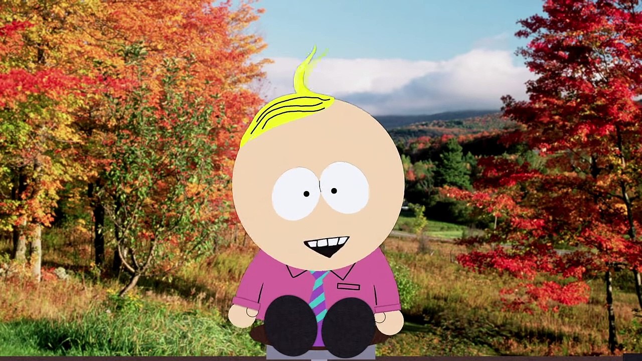 Kenny Got Into His Parka Backwards For Picture Day - South Park