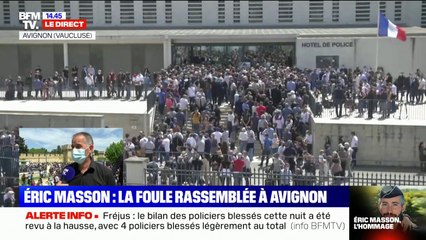 Скачать видео: Policier tué à Avignon: 