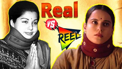 Thalaivi Reel Vs Real | J.Jayalalitha, MGR, A.L.Vijay, Thalaivi Trailer